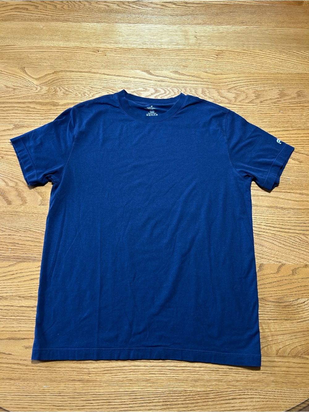 Fabletics Men's Crewneck Tee in Navy Size Medium